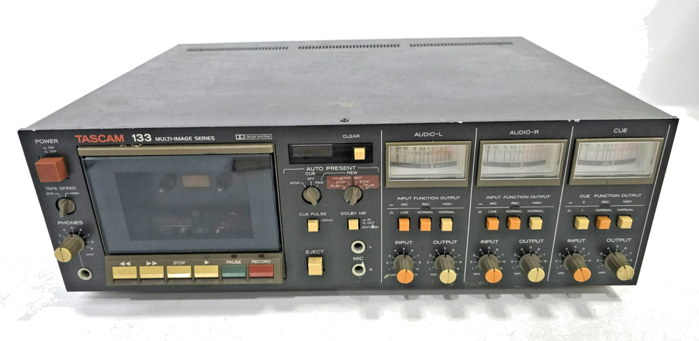 Vintage Tascam 133 Multi Track Professional Cassette Deck PLEASE READ